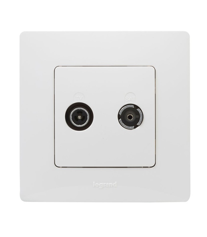 NILOE TOMA TV-R/SAT TERM BLANCO MONOBLOC