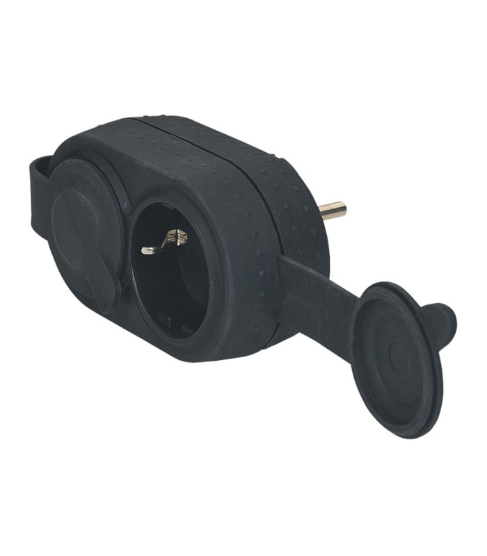 BIPLITE 10/16A NEGRO