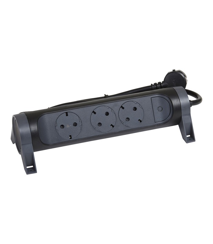 BMÚL PRE 3X2P+T ROTATIVA 1,5M NEGRO