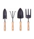 UTILES JARDIN JGO.4 PIEZAS MGO MADERA