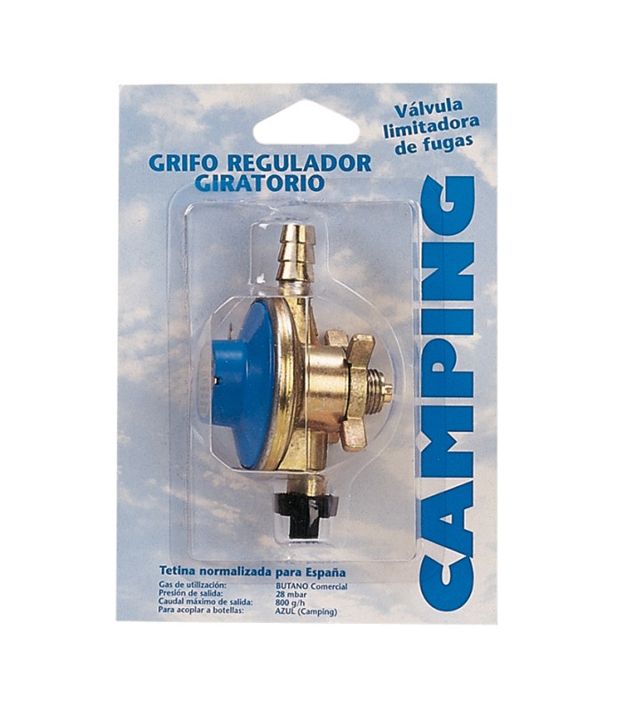 REGULADOR 28 GRS. CAMPING BOT.AZUL