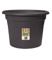 MACETA MEDITERRAN CILINDRO 20 CM ANTRACI