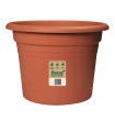MACETA MEDITERRAN CILINDRO 20CM TERRA