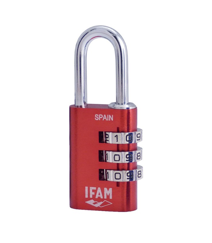 CANDADO COL COMBI20 ROJO