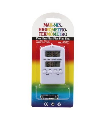 TERMOMETRO HIGROMETRO DIGITAL PLUS