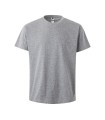 CAMISETA MANGA CORTA COLOR GRIS T/XL