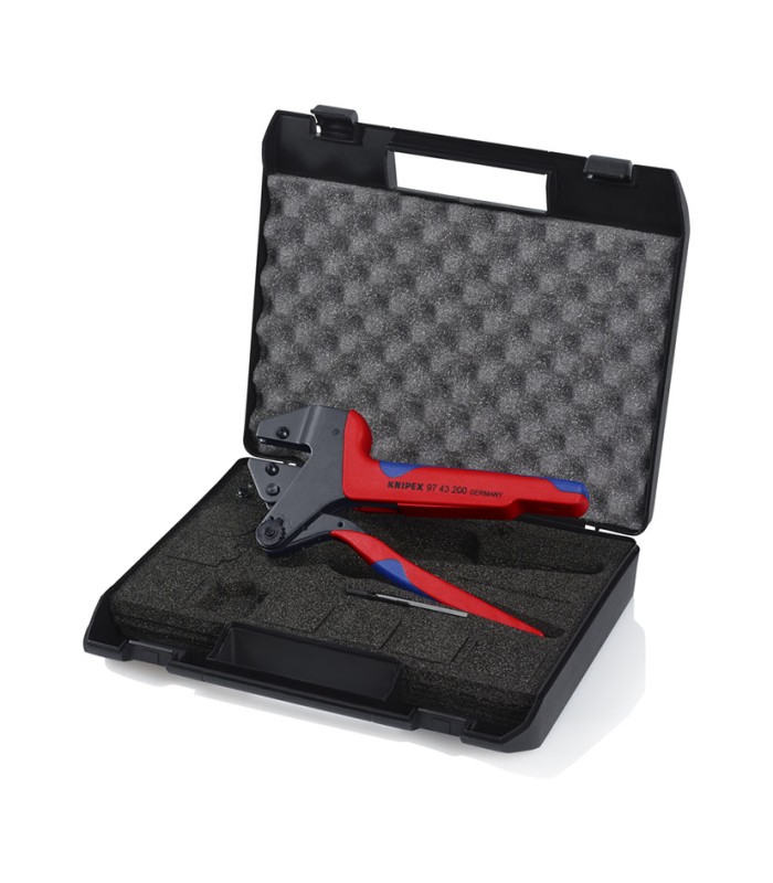 ALICATE CRIMPADORA+ MORDAZAS MUELLE 200