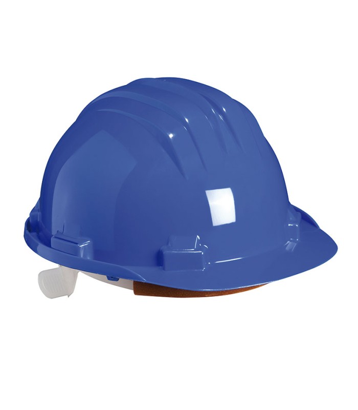 CASCO SEGURIDAD C/BANDA DESUDAD.AZUL