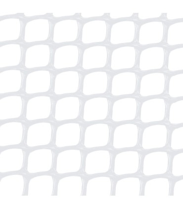 MALLA CUAD.10X10 BLAN.25M.