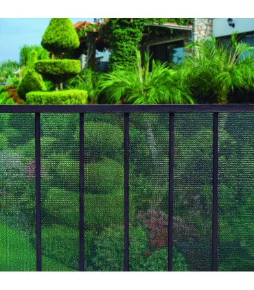 MALLA OCULTACION LISTA 1,5X5M 90GR VERDE