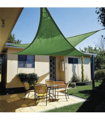 TOLDO VELA 5X5X5 M. VERDE