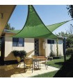 TOLDO VELA 5X5X5 M. VERDE