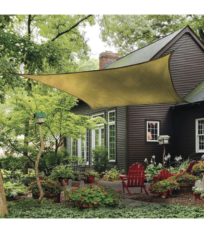 TOLDO VELA 3,6X3,6 M. ARENA