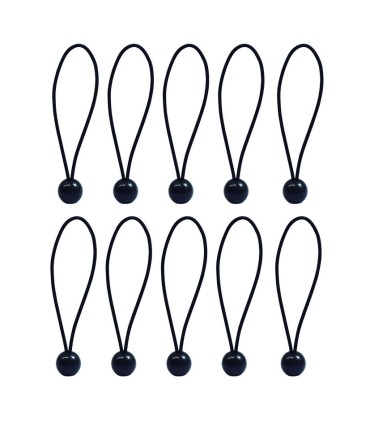 FIJADOR ELÁSTICO TOLDOS LISTA NEGRO 10UN