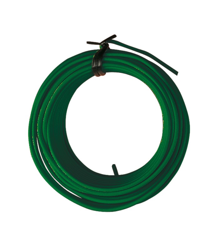 ALAMBRE Hº. PLAST. 2MMX12M VERDE
