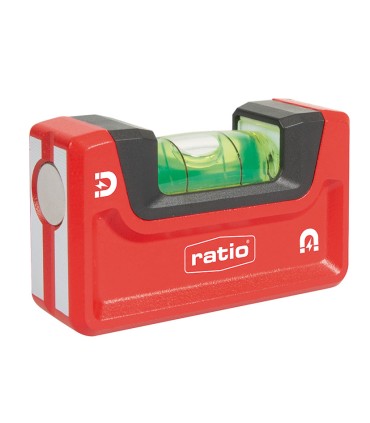 MINI NIVEL 65 MM. MAGNETICO RATIO