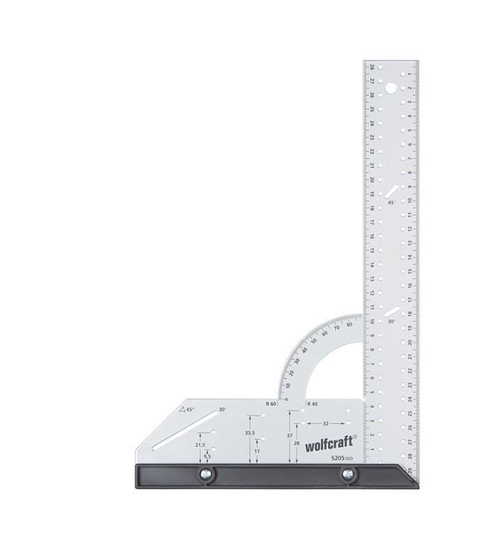 ESCUADRA UNIVERSAL 300MM. WOLFCRAFT
