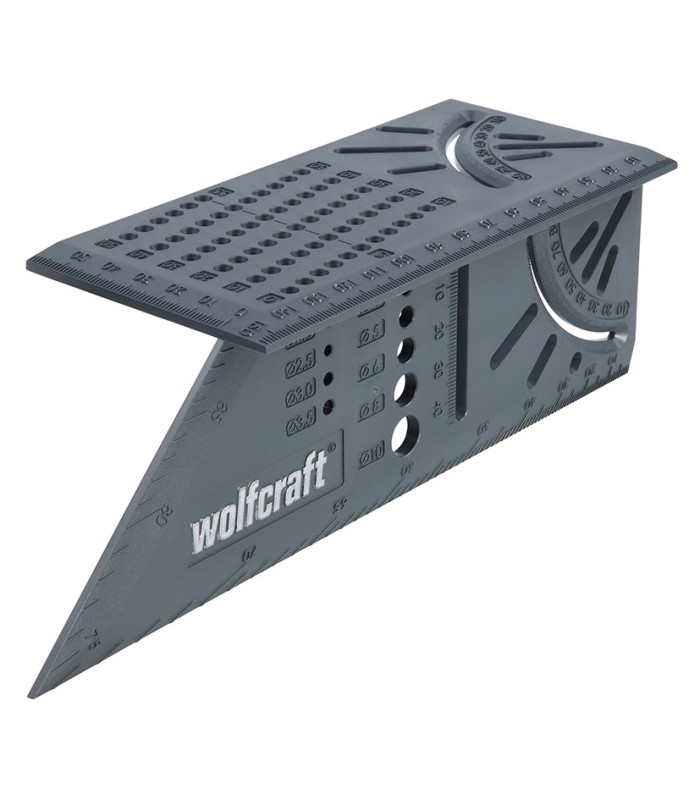ESCUADRA PLASTICO 3D 212X62X74 WOLFCRAFT