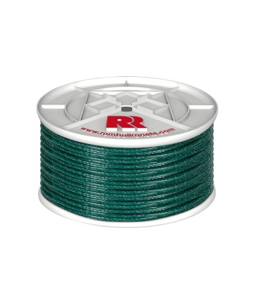 CUERDA POLIP. 4 CABOS  5MM/100M VD