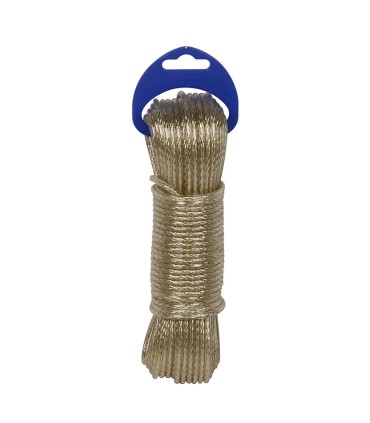 CABLE ACERO PLASTIFICADO 10M ORO