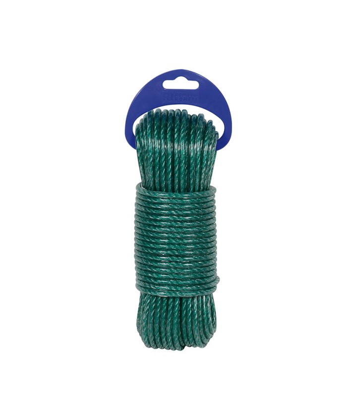 CABLE ACERO PLASTIFICADO 15M VD