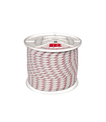 CUERDA POLIEST.TRENZ 4MM/200M TR8 BLANCO