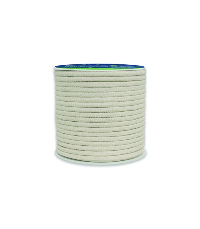 CUERDA TRENZ ALGODON 100% 5MM/60M BL