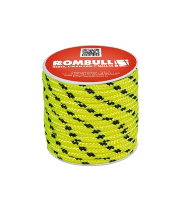 CUERDA POLIEST.100 PES 6MM/25M AMARIL FL