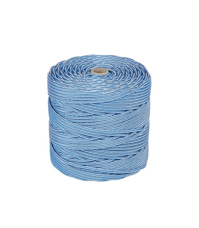 CUERDA POLIP. 4MM ALMA TEXT./200M AZ/BL