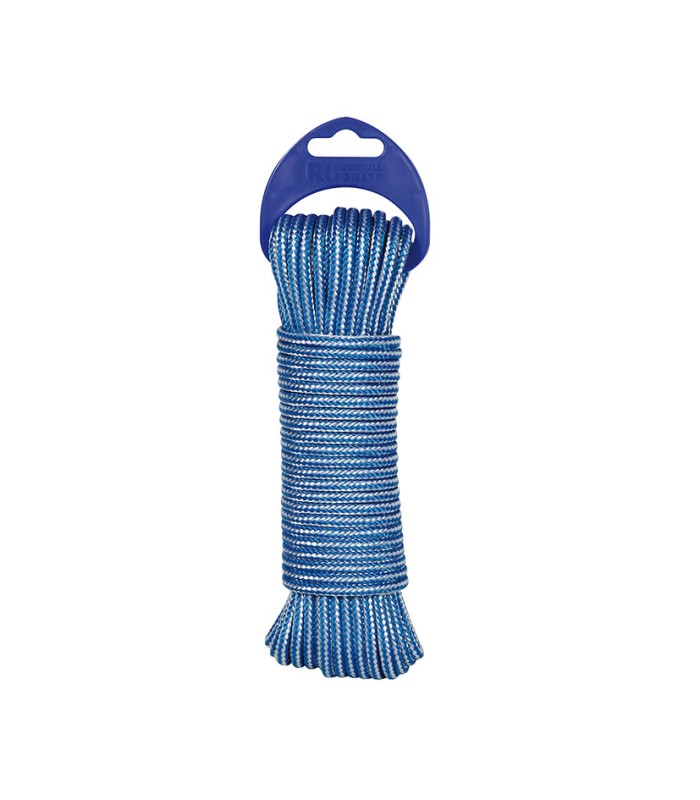 CUERDA POLIP. 4MM ALMA TEXT./15M AZ/BL