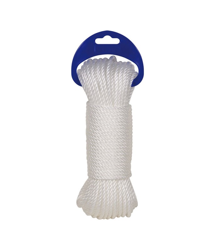 CUERDA CABLEADA POLIET. 4C 5MM/10M BL