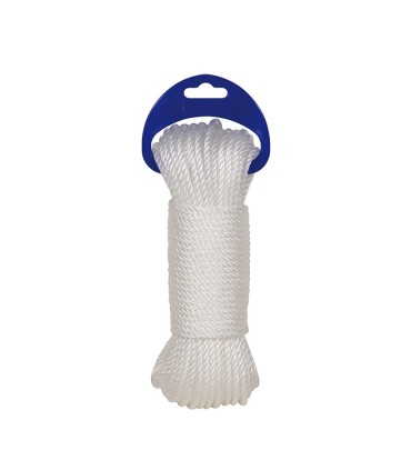 CUERDA CABLEADA POLIET. 4C 5MM/20M BL