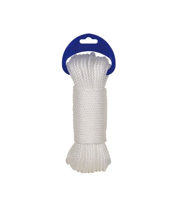 CUERDA CABLEADA POLIET. 4C 5MM/25M BL