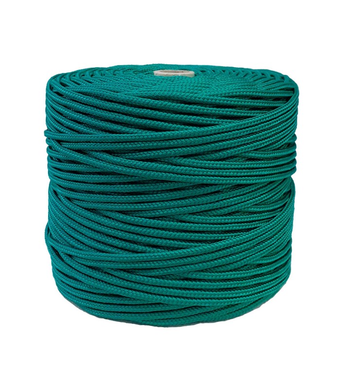 CUERDA POLIPROP. TRENZ. 5 MM VERDE EHS