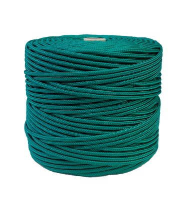 CUERDA POLIPROP. TRENZ. 5 MM VERDE EHS