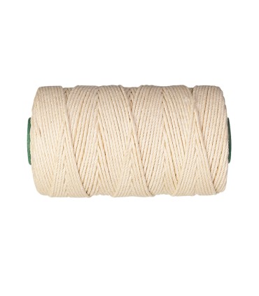 CORDÓN ALGODÓN TRENZADO 5 MM X 15 M.