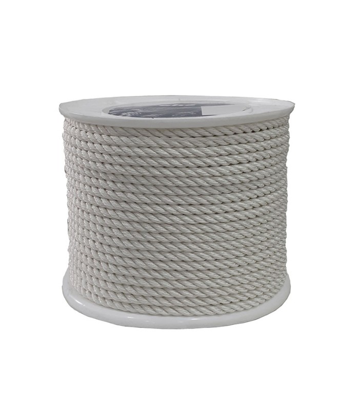 CUERDA POLIESTER 3C 10 MM BLANCO EHS