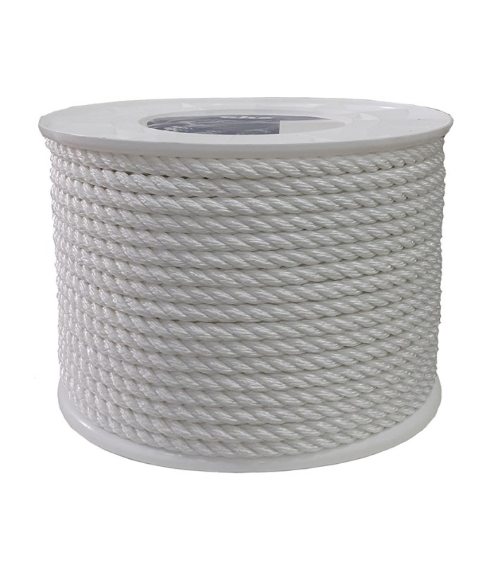 CUERDA POLIESTER 3C 12 MM BLANCO EHS