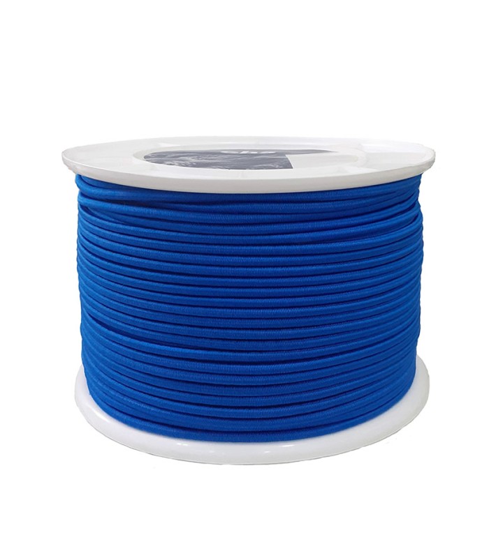 GOMA ELAST. POLIESTER 6MM 200M AZUL EHS