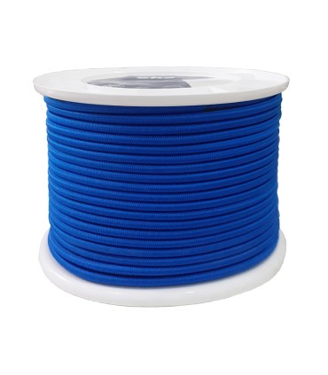 GOMA ELAST. POLIESTER 8MM 100M AZUL EHS