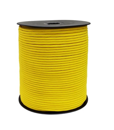 GOMA ELAST. POLIESTER 4MM 200M AMAR. EHS