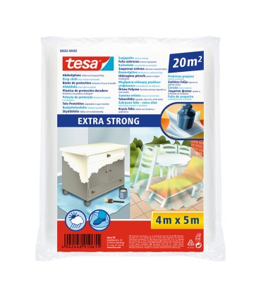 PLÁSTICO PROTECTOR 20 M2. EXTRA FUERTE