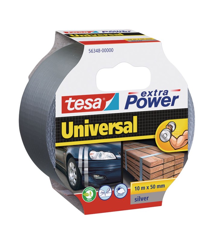 CINTA AMERICANA EXTRA P. 48MMX10M. PLATA