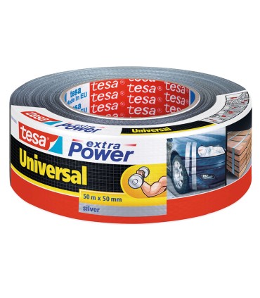 CINTA AMERICANA EXTRA P. 50MMX50M. PLATA