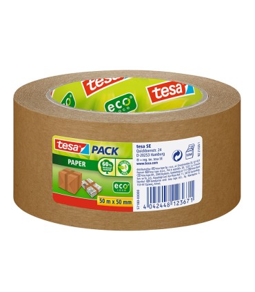 CINTA EMBALAJE PAPEL ECO 50 MMX50M