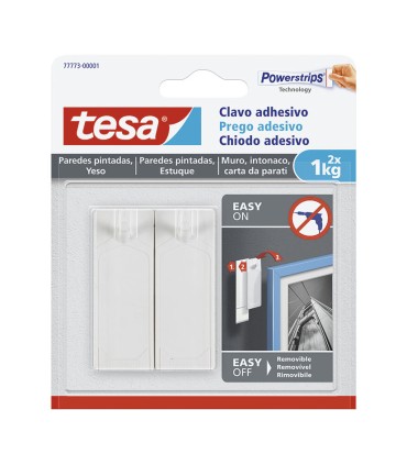 CLAVO ADHESIVO HASTA 1 KG. SUP.DELIC.