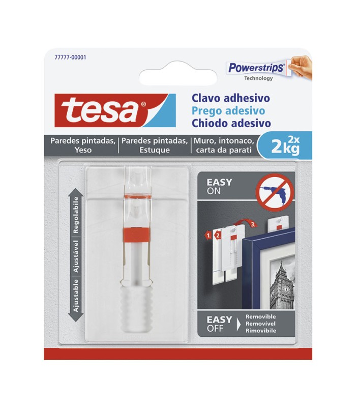 CLAVO AJUS. ADHES.HASTA 2 KG.SUP.DELIC