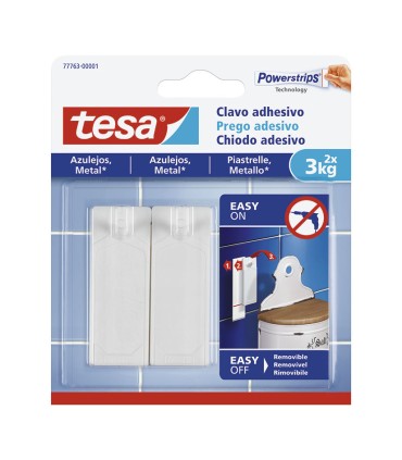 CLAVO ADHES.SUP. LISAS. HASTA 3 KG.