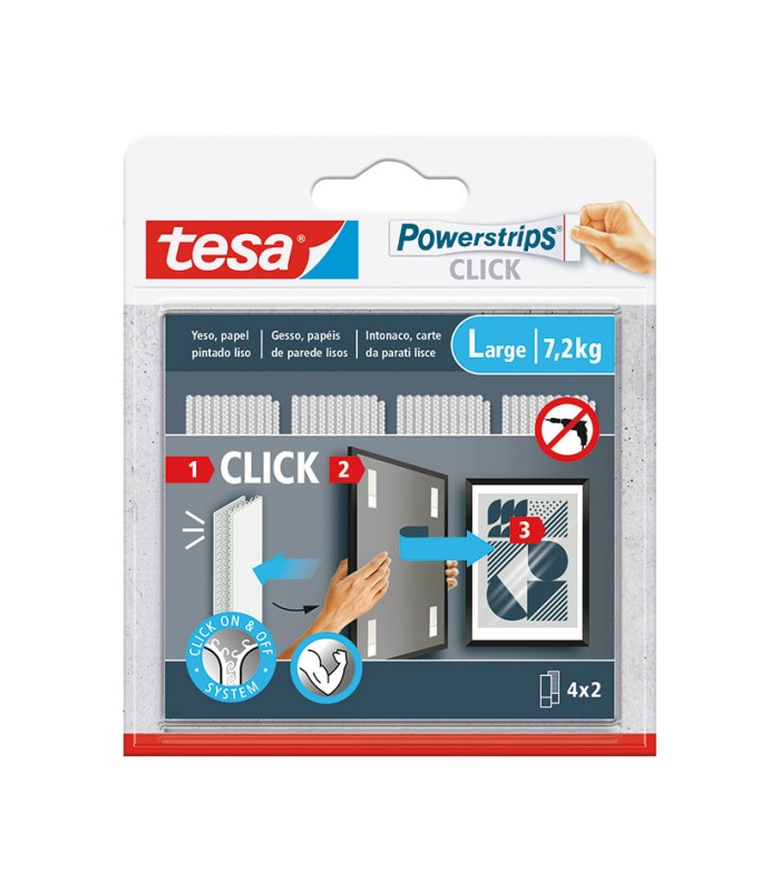 TIRAS CUELGA CUADROS TESA 4x2 L