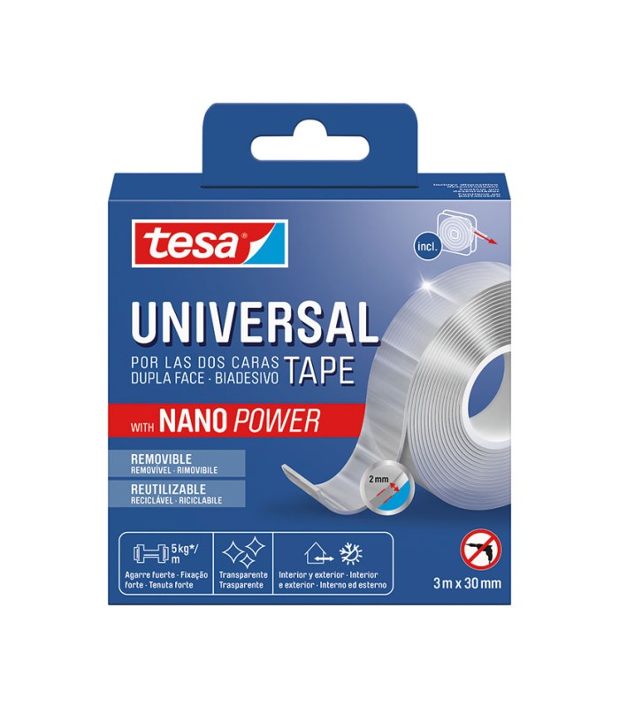 CINTA DOBLE CARA TESA NANO POWER 3Mx30MM